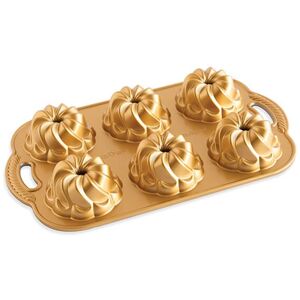 Nordic Ware Gold Pirouette Bundtlette Pan Nordic Ware Gold Pirouette Bundtlette Pan