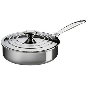 Le Creuset Signature Stainless Steel 24cm Saute Pan With Lid Le Creuset Signature Stainless Steel 24cm Saute Pan With Lid