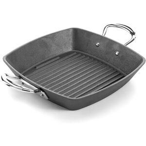 Samuel Groves Britannia Cast Iron 26cm Double Handle Square Grill Samuel Groves Britannia Cast Iron 26cm Double Handle Square Grill