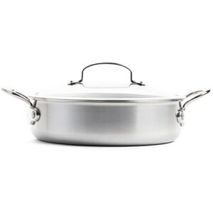 GreenPan Premiere 3-Ply Stainless Steel Non-Stick 26cm / 3.8L Skillet with Lid GreenPan Premiere 3-Ply Stainless Steel Non-Stick 26cm / 3.8L Skillet with Lid