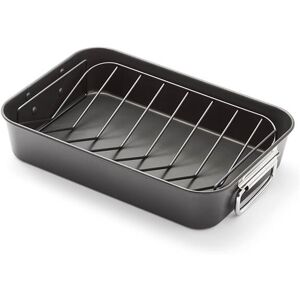 Stellar Eclipse 40x28x8cm Roasting Pan with Rack Stellar Eclipse 40x28x8cm Roasting Pan with Rack