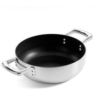 Samuel Groves Urban 26cm Stainless Steel Non-Stick Triply Chefs Pan with Domed Lid - Chef's Pan Samuel Groves Urban 26cm Stainless Steel Non-Stick Triply Chefs Pan with Domed Lid - Chef's Pan