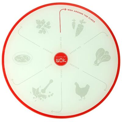 School of Wok Wok Clock Worktop Protector School of Wok Wok Clock Worktop Protector
