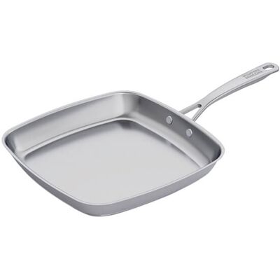 Kuhn Rikon Allround 27cm Uncoated Smooth Grill Pan Kuhn Rikon Allround 27cm Uncoated Smooth Grill Pan