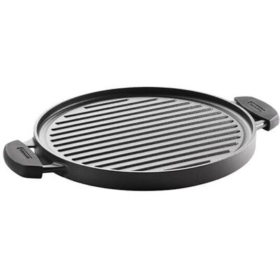 Tramontina Pre-seasoned 30cm 2 in 1 Cast Iron Griddle Pan Tramontina Pre-seasoned 30cm 2 in 1 Cast Iron Griddle Pan