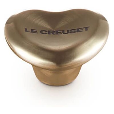 Le Creuset Signature Light Gold 47mm Heart Knob Le Creuset Signature Light Gold 47mm Heart Knob