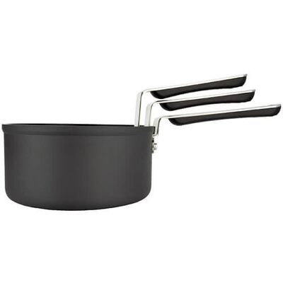 Commichef Stackem Hard Annodised Aluminium 3 Piece Cookware Set Commichef Stackem Hard Annodised Aluminium 3 Piece Cookware Set