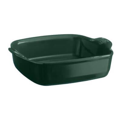 Emile Henry Cedar Green 28cm x 24cm Square Baking Dish - Baking Dish Emile Henry Cedar Green 28cm x 24cm Square Baking Dish - Baking Dish