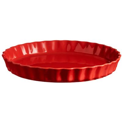 Emile Henry Burgundy Tart Dish 29.5cm - Tart Dish Emile Henry Burgundy Tart Dish 29.5cm - Tart Dish