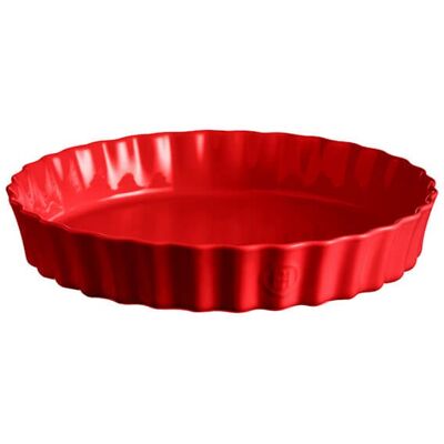 Emile Henry Burgundy Deep Tart Dish 32cm - Tart Dish Emile Henry Burgundy Deep Tart Dish 32cm - Tart Dish
