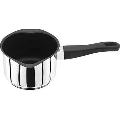 Judge Vista Non-Stick 1L Milk Pan - Draining 14cm Judge Vista Non-Stick 1L Milk Pan - Draining 14cm