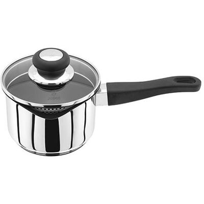 Judge Vista Non-Stick 1L 14cm Draining Saucepan - Saucepan Judge Vista Non-Stick 1L 14cm Draining Saucepan - Saucepan