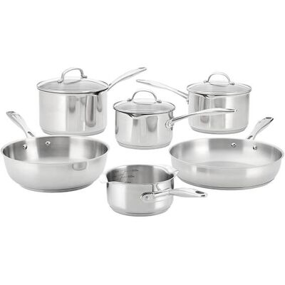 Stellar 7000 Profile 6 Piece Draining Cookware Set Stellar 7000 Profile 6 Piece Draining Cookware Set