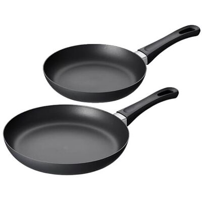 Scanpan Classic Induction 2 Piece Frying Pan Set 20cm & 26cm Frying Pans Scanpan Classic Induction 2 Piece Frying Pan Set 20cm & 26cm Frying Pans