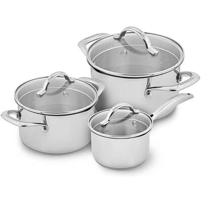 Scanpan STS 3 Piece Cookware Set Scanpan STS 3 Piece Cookware Set