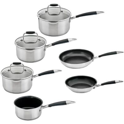 Stoven Soft Touch Induction - 5-Piece - Cookware Set Stoven Soft Touch Induction - 5-Piece - Cookware Set