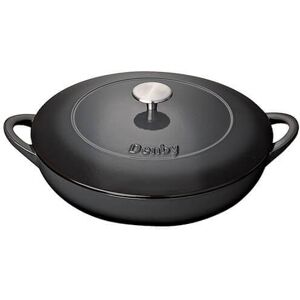 Denby Halo Cast Iron 30cm Shallow Casserole