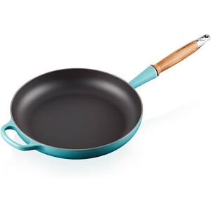 Le Creuset Signature Teal Cast Iron 28cm Frying Pan