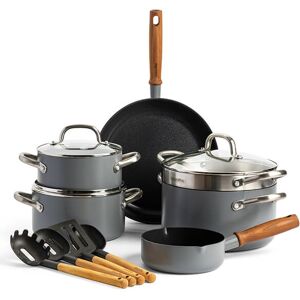 GreenPan Mayflower Pro Non-Stick 13pc set Charcoal Grey