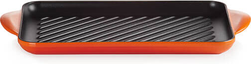 Le Creuset Volcanic Cast Iron 32cm Rectangular Grill