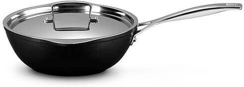 Le Creuset Toughened Non-Stick 24cm Chefs Pan with Pour Spout