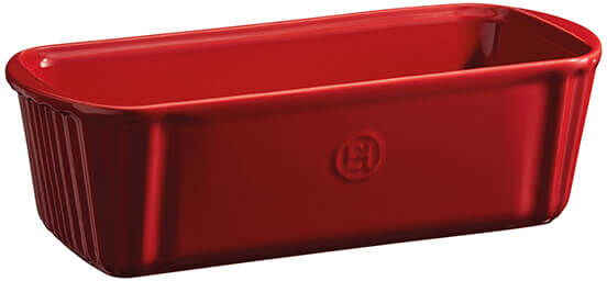 Emile Henry Burgundy 31 x 13cm Loaf Baking Dish