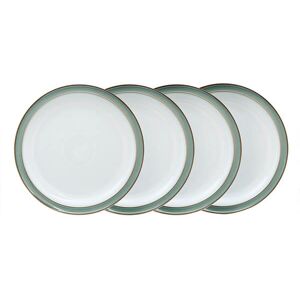 Denby Regency Green 4 Piece Dinner Plate Set