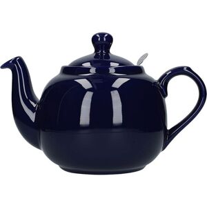 London Pottery Farmhouse Filter 6 Cup Teapot Cobalt Blue