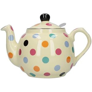 London Pottery Farmhouse Filter 4 Cup Teapot Multi Spot