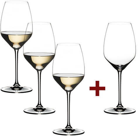 Riedel Extreme Riesling 4 for 3 Wine Glasses