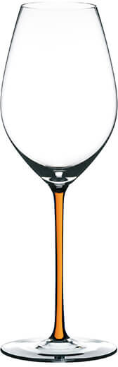 Riedel Hand Made Fatto A Mano Champagne Wine Glass Orange