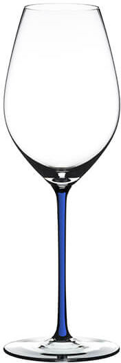 Riedel Hand Made Fatto A Mano Champagne Wine Glass Dark Blue