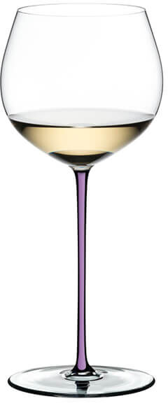 Riedel Hand Made Fatto a Mano Oaked Chardonnay Wine Glass Violet