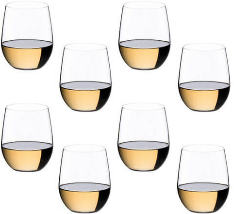 Riedel O Set of 8 Viognier / Chardonnay Wine Glasses