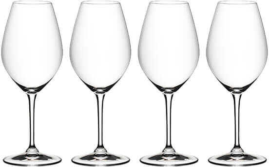 Riedel Wine Friendly Riedel 002 Set of 4 Red Wine Glasses