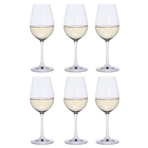 Dartington Six Set Of 6 White Wine Glasses