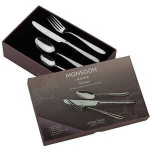 Arthur Price Monsoon Mirage 24 Piece Cutlery Gift Box Set