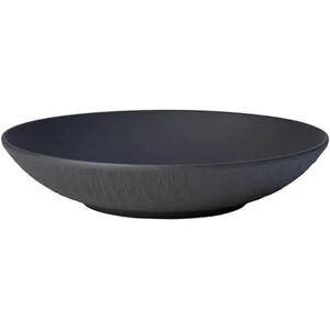 Villeroy & Boch Manufacture Rock Noire 24cm Flat Bowl