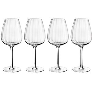 Villeroy & Boch Rose Garden Set of 4 Red Wine Goblets