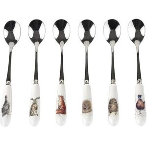 Wrendale Designs Country Animal Set Of 6 Tea Spoons