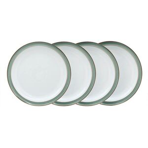 Denby Regency Green 4 Piece Dinner Plate Set Denby Regency Green 4 Piece Dinner Plate Set
