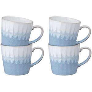 Denby Reactive Light Blue Set Of 4 Mugs Denby Reactive Light Blue Set Of 4 Mugs