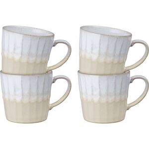 Denby Reactive Natural Set Of 4 Mugs Denby Reactive Natural Set Of 4 Mugs