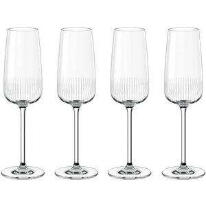 Villeroy & Boch Afina Set Of 4 Sparkling Wine / Champagne Glasses Villeroy & Boch Afina Set Of 4 Sparkling Wine / Champagne Glasses