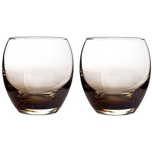Denby Contemporary Smoked Grey Set of 2 Small Tumblers Denby Contemporary Smoked Grey Set of 2 Small Tumblers