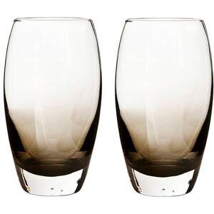 Denby Contemporary Smoked Grey Set of 2 Large Tumblers Denby Contemporary Smoked Grey Set of 2 Large Tumblers