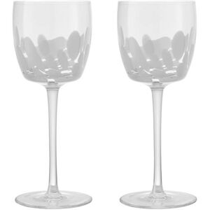Denby Contemporary Marbled White Set of 2 Wine Glasses Denby Contemporary Marbled White Set of 2 Wine Glasses