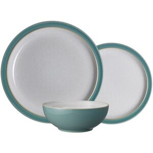 Denby Elements Fern Green 12 Piece Tableware Set Denby Elements Fern Green 12 Piece Tableware Set