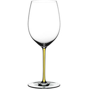 Riedel Hand Made Fatto A Mano Cabernet/Merlot Wine Glass Yellow Riedel Hand Made Fatto A Mano Cabernet/Merlot Wine Glass Yellow