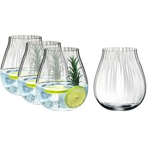 Riedel Set Of 4 Optic Gin Glasses Riedel Set Of 4 Optic Gin Glasses